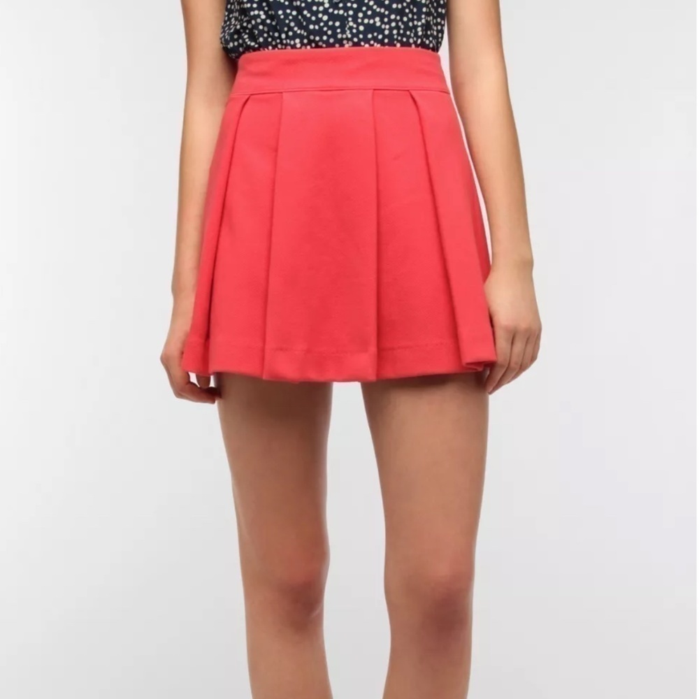 Cooperative Cherry Pleated mini Skirt size S